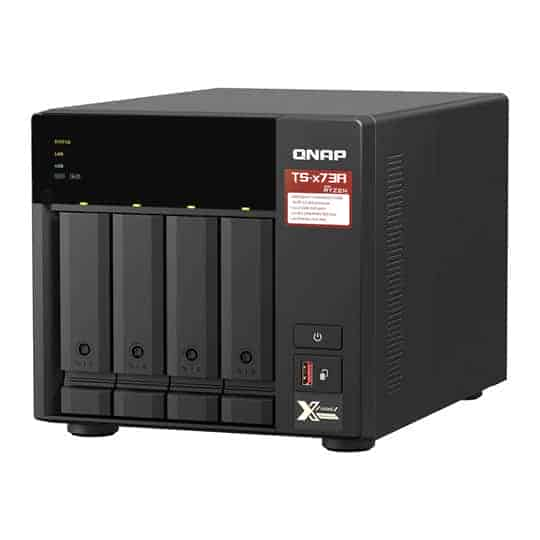 QNAP 4 Bay TS-473A-8G Desktop NAS Enclosure